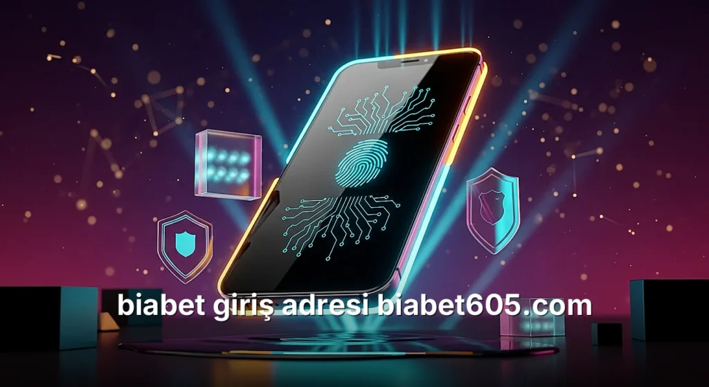 Güvenli biabet giriş platformu erişim görseli - modern dijital bahis sistemi